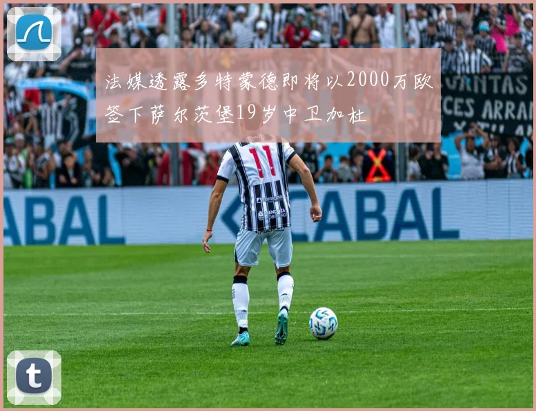 法媒透露多特蒙德即将以2000万欧签下萨尔茨堡19岁中卫加杜