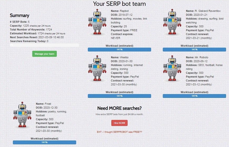 your-serp-bot-team